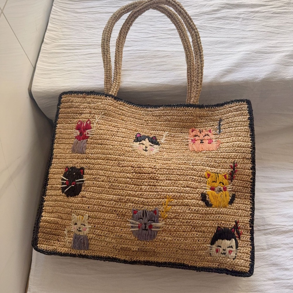 Women'S Raffia Bags - 2026 New Raffia Woven Shoulder Bag