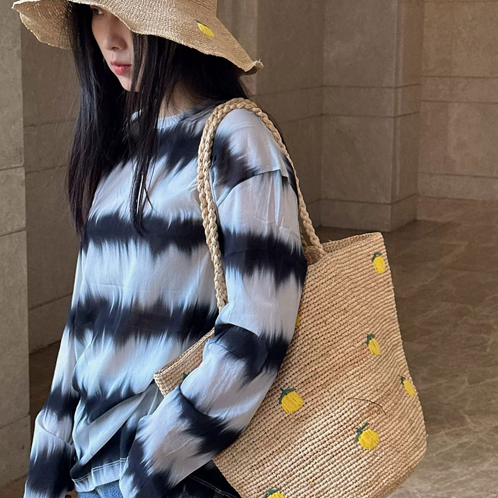 New Summer Bohemian Raffia Bea - Women'S Raffia Bags ulasan dan harga