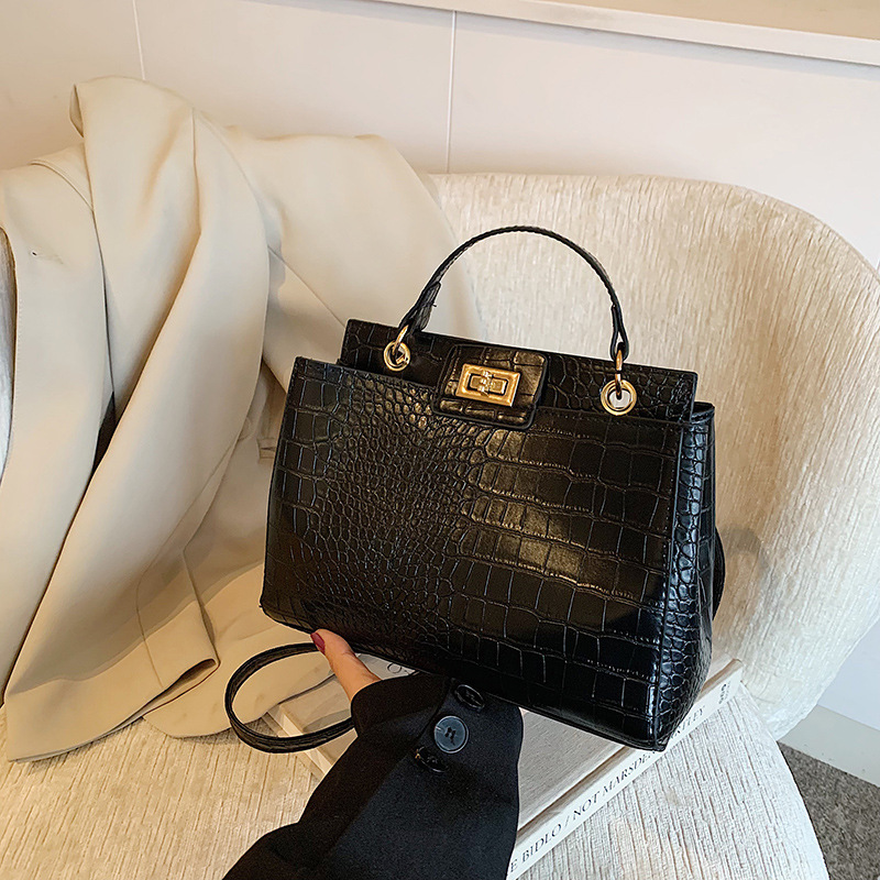 Aidrani Women Crocodile Print  - Women Hand Bags For Office ulasan dan harga