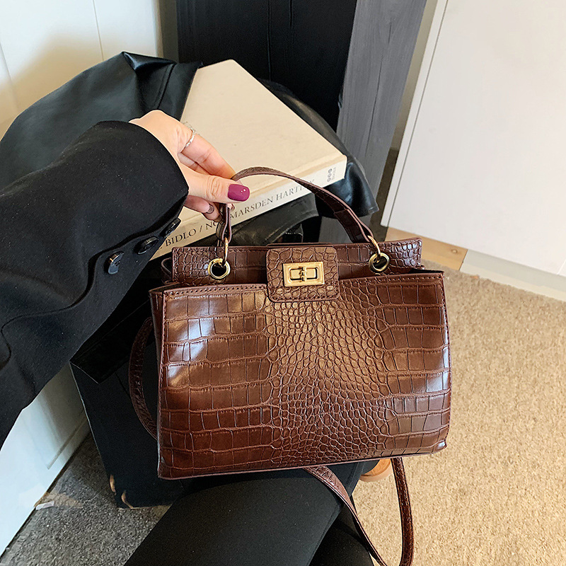 Aidrani Women Crocodile Print  - Women Hand Bags For Office ulasan dan harga