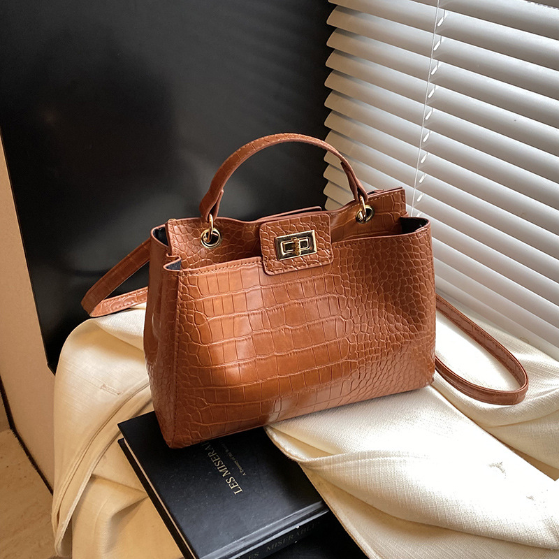 Aidrani Women Crocodile Print  - Women Hand Bags For Office ulasan dan harga