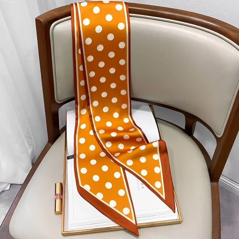 Design Print Skinny Scarf Plai - Women Bags Branded ulasan dan harga