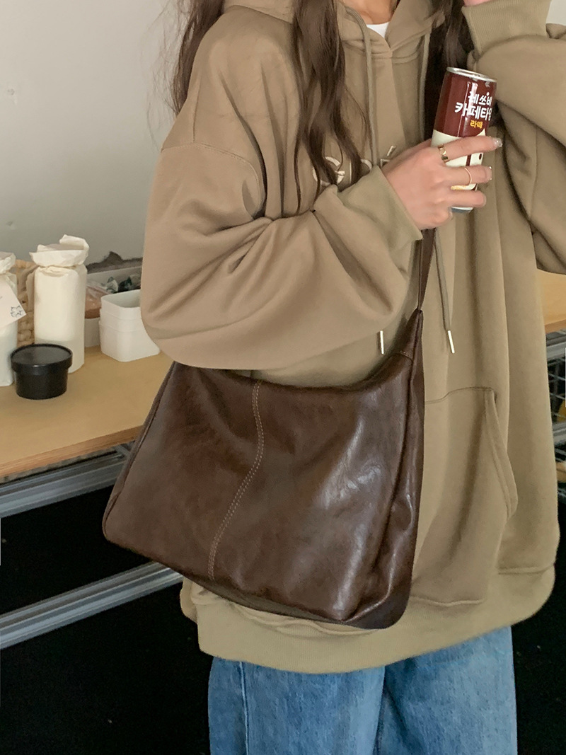 2026 Autumn Maillard Vintage T - Women Bags 2026 Trends ulasan dan harga