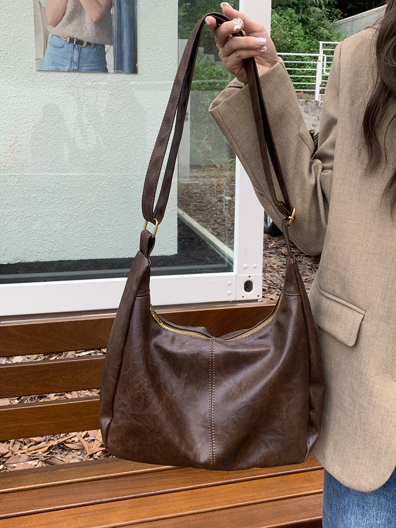 2026 Autumn Maillard Vintage T - Women Bags 2026 Trends ulasan dan harga
